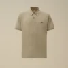 Polo de manga corta de piqué elástico