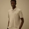 Polo de manga corta de piqué elástico