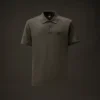 Polo de manga corta de piqué elástico de la Metropolis Series
