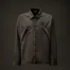 Sobrecamiseta con cremallera de gabardina de la Metropolis Series