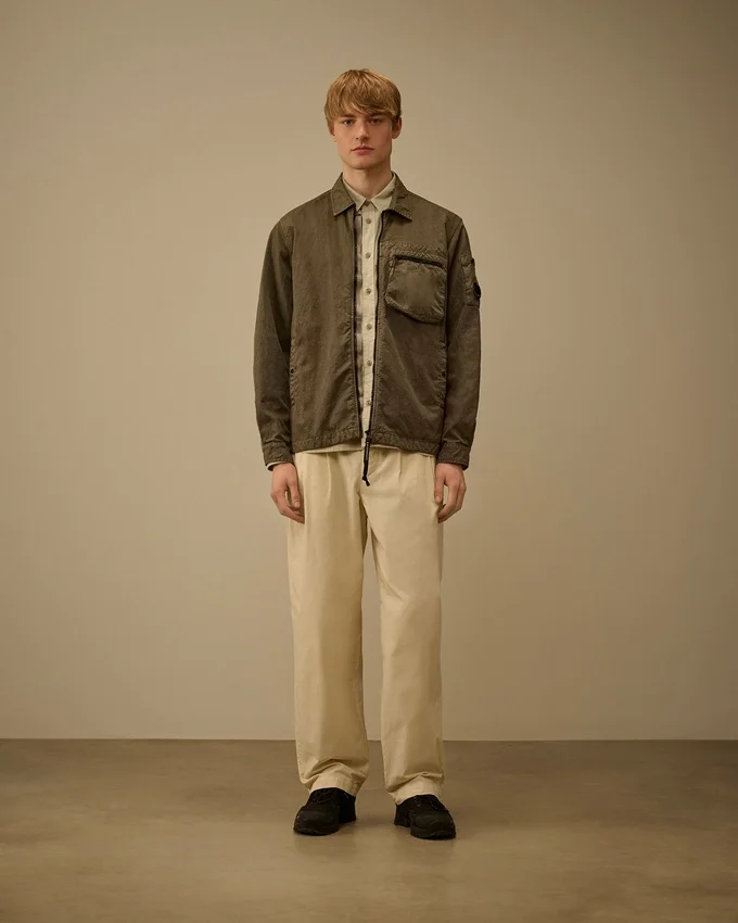 Sobrecamiseta con cremallera y detalles de lentes «Panama-R»