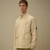 Sobrecamiseta Taylon P con detalle de lente y botones