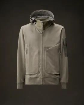 Sudadera con capucha de forro polar elástico de la Metropolis Series