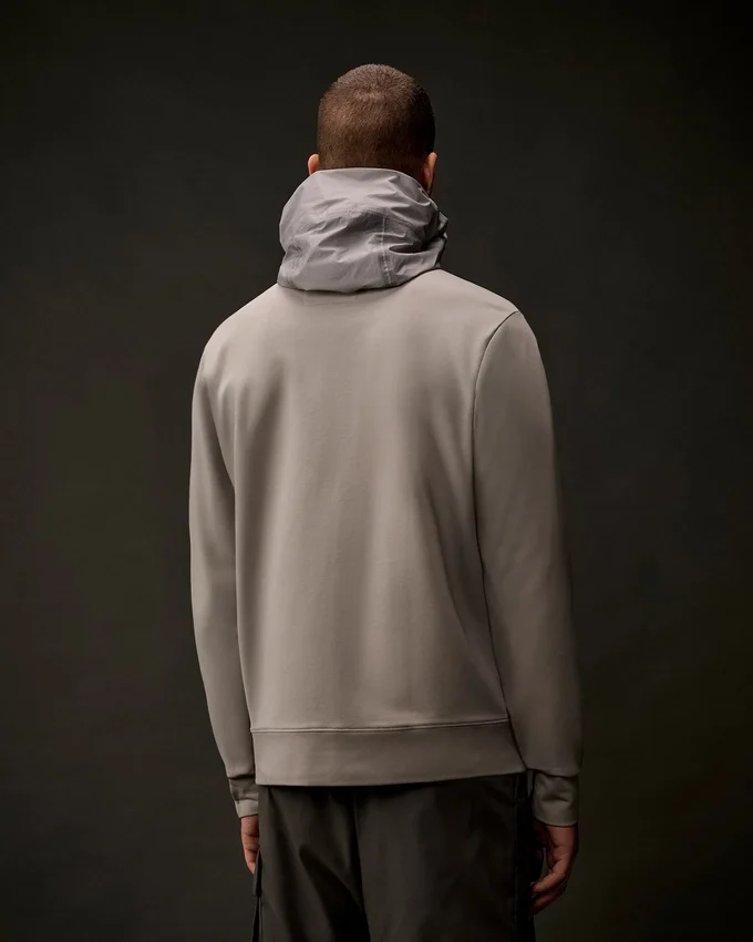 Sudadera con capucha de forro polar elástico de la Metropolis Series