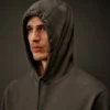 Sudadera con capucha de forro polar elástico de la Metropolis Series