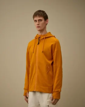 Sudadera con capucha «Goggle» de forro polar diagonal en relieve