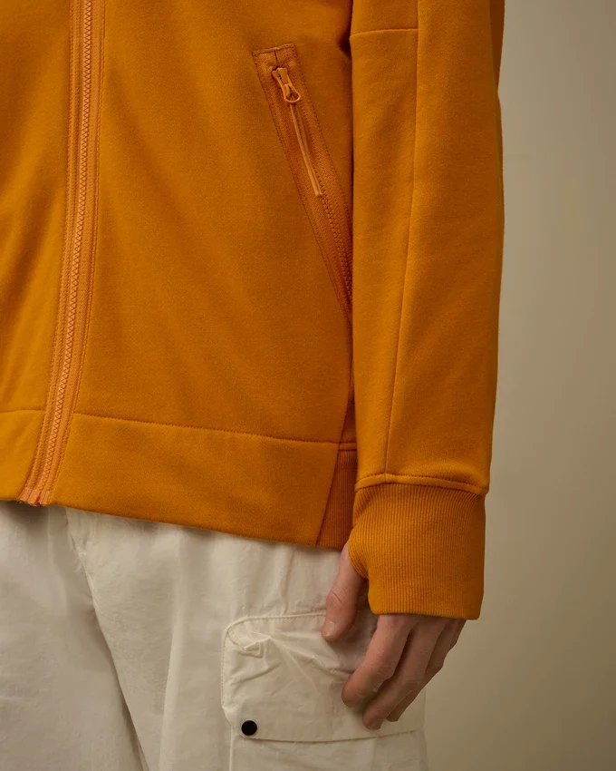 Sudadera con capucha «Goggle» de forro polar diagonal en relieve