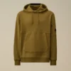 Sudadera con capucha «Lens» de felpa diagonal en relieve