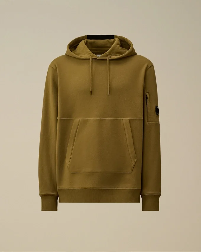 Sudadera con capucha «Lens» de felpa diagonal en relieve