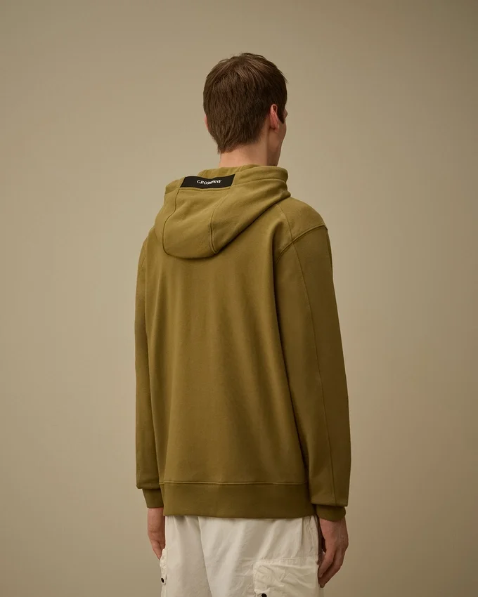Sudadera con capucha «Lens» de felpa diagonal en relieve