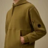 Sudadera con capucha «Lens» de felpa diagonal en relieve