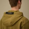 Sudadera con capucha «Lens» de felpa diagonal en relieve