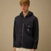 Sudadera con capucha y cremallera de felpa Malfilè
