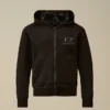 Sudadera con cremallera «Goggle» de forro polar diagonal U16