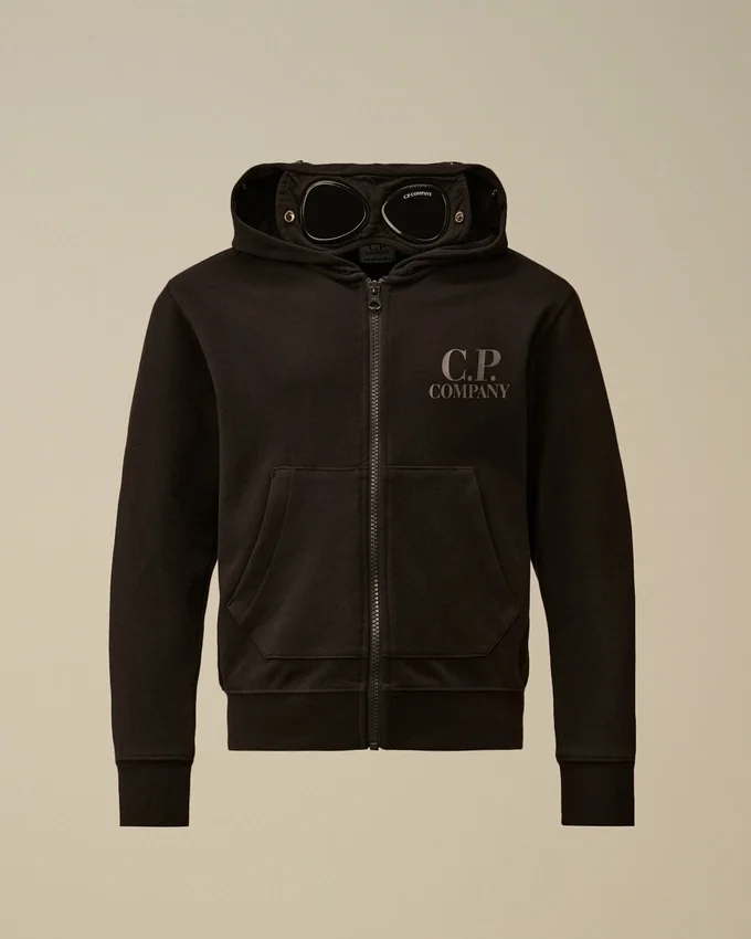 Sudadera con cremallera «Goggle» de forro polar diagonal U16