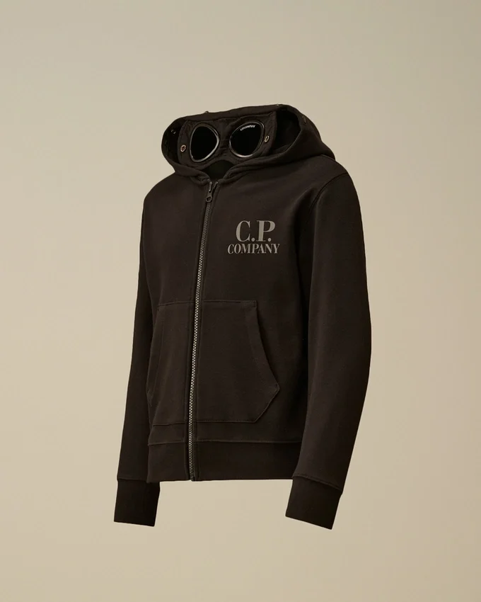 Sudadera con cremallera «Goggle» de forro polar diagonal U16