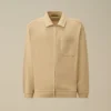 Sudadera de corte recto con cremallera, de jersey peinado 10/2