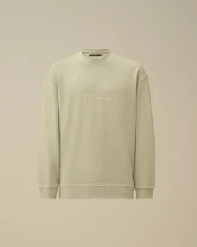 Sudadera de cuello alto holgada de jersey peinado 10/2