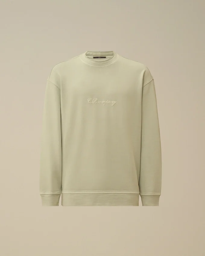 Sudadera de cuello alto holgada de jersey peinado 10/2