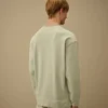Sudadera de cuello alto holgada de jersey peinado 10/2