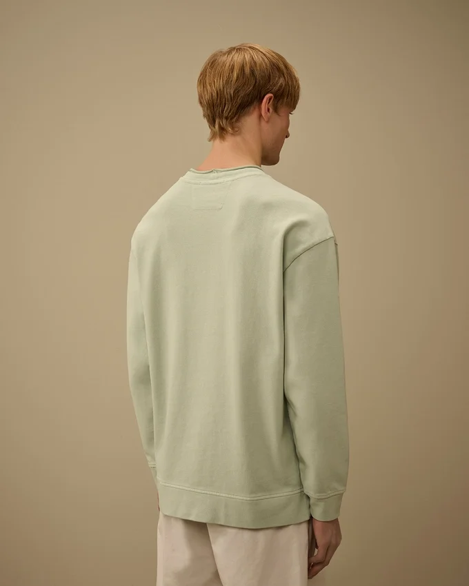 Sudadera de cuello alto holgada de jersey peinado 10/2
