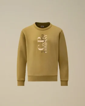 Sudadera de cuello redondo de felpa diagonal U16