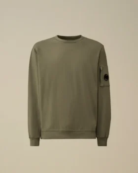 Sudadera de cuello redondo de forro polar ligero
