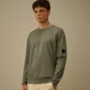 Sudadera de cuello redondo de forro polar ligero