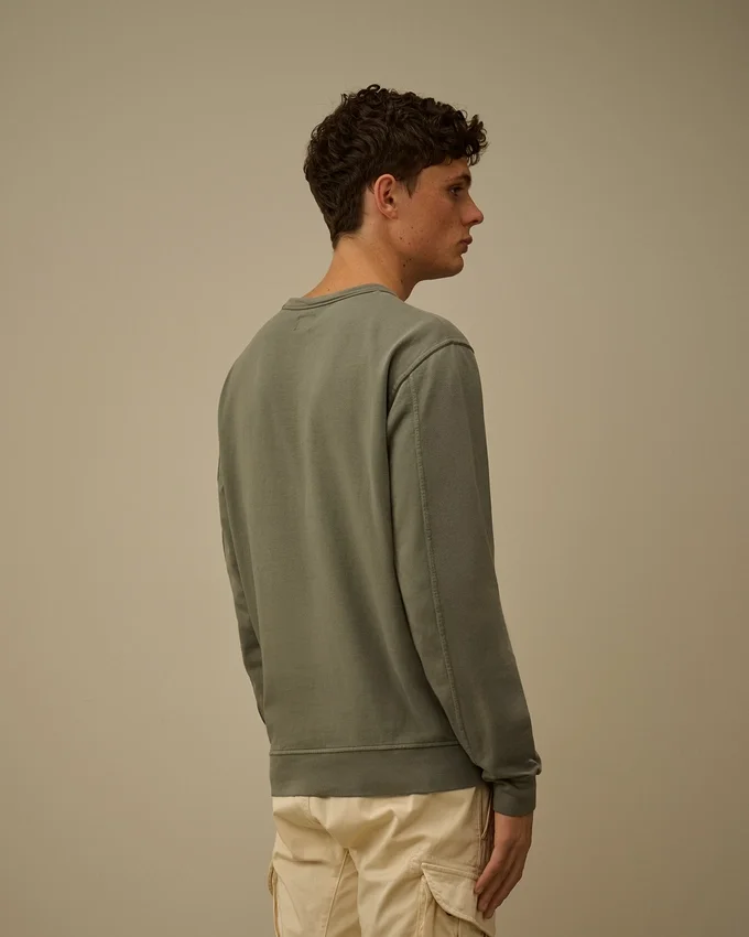 Sudadera de cuello redondo de forro polar ligero