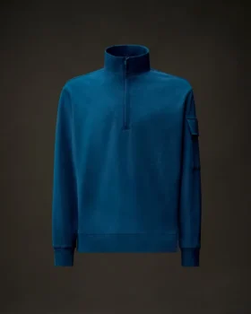 Sudadera de forro polar elástico con media cremallera de la Metropolis Series