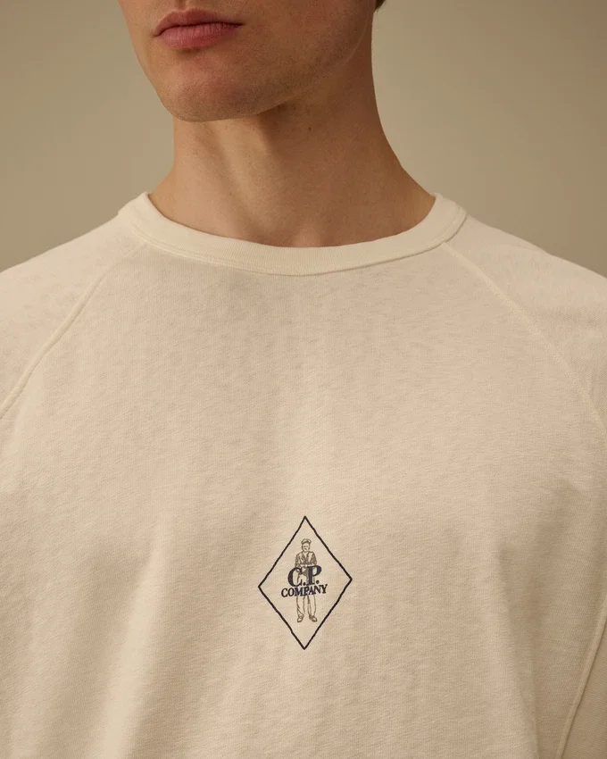 Sudadera de manga corta de felpa Malfilè