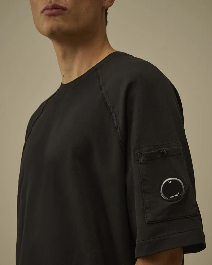 Sudadera de manga corta de forro polar ligero
