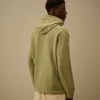Sudadera ligera de felpa con media cremallera Lens