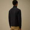 Sudadera ligera de felpa con media cremallera Lens
